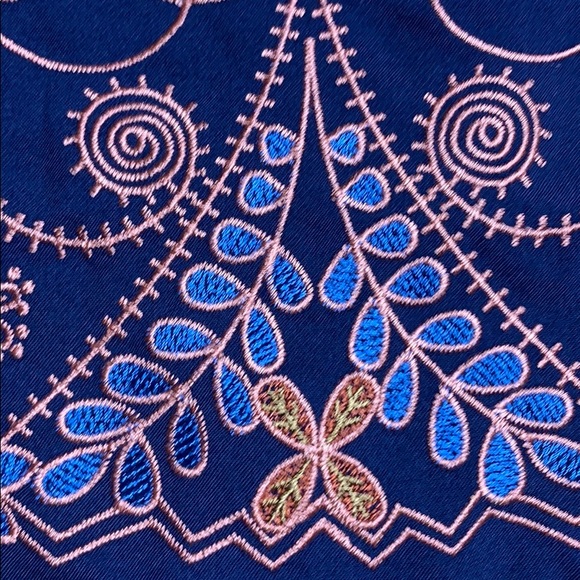 Foxiedox embroidered Hadiya fit and flare dress - Picture 4 of 14